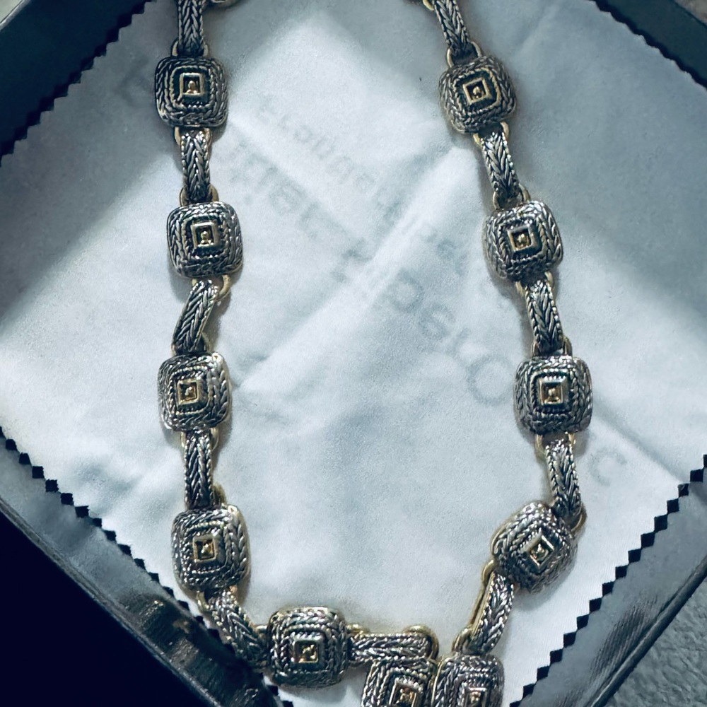 Chic Two-Tone Women's Necklace